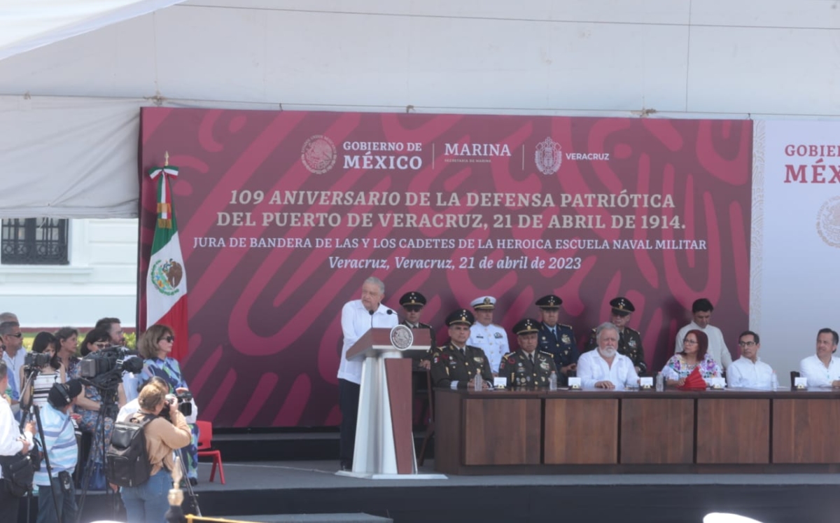 Conmemoración del 109 aniversario de la Defensa Patriótica del Puerto de Veracruz | Jesús Quintanar
