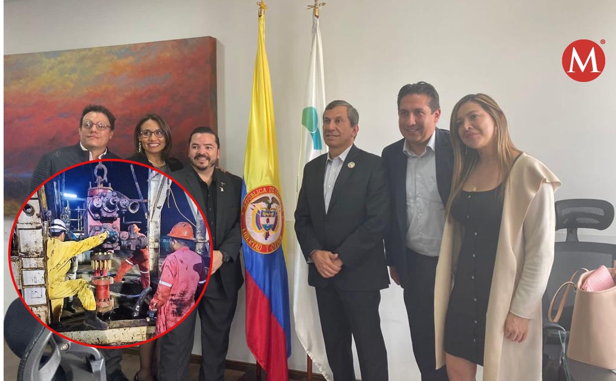 Delegación de energía en Tamaulipas sostuvo un encuentro con empresarios de Colombia.