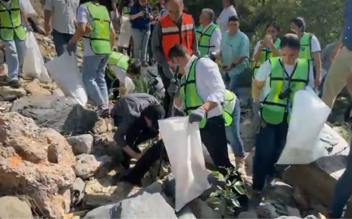 Jornada de Recuperación Ambiental en el río La Silla. Especial