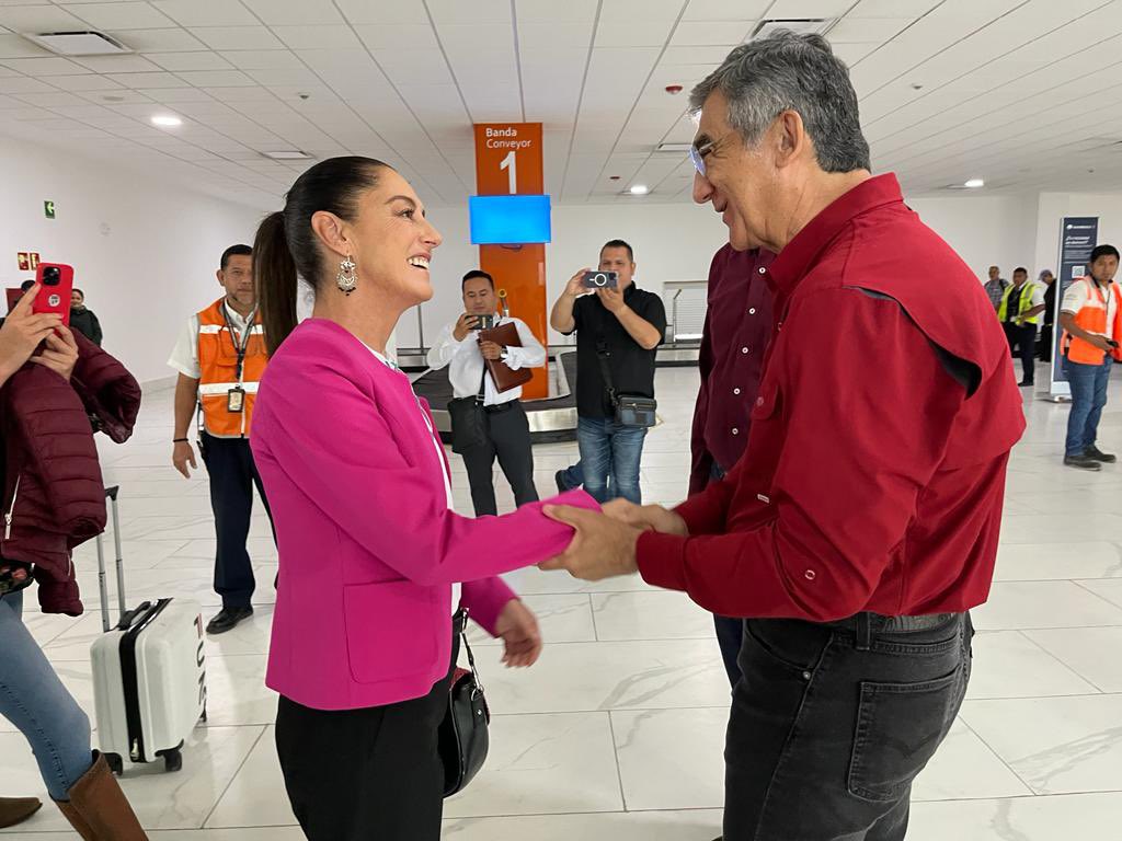 La jefa de Gobierno se reunió con el gobernador de Tamaulipas | Twitter @Dr_AVillarreal