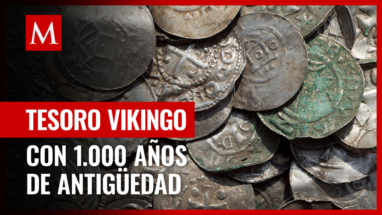 ¡300 monedas de plata! Joven descubre tesoros vikingos en Dinamarca