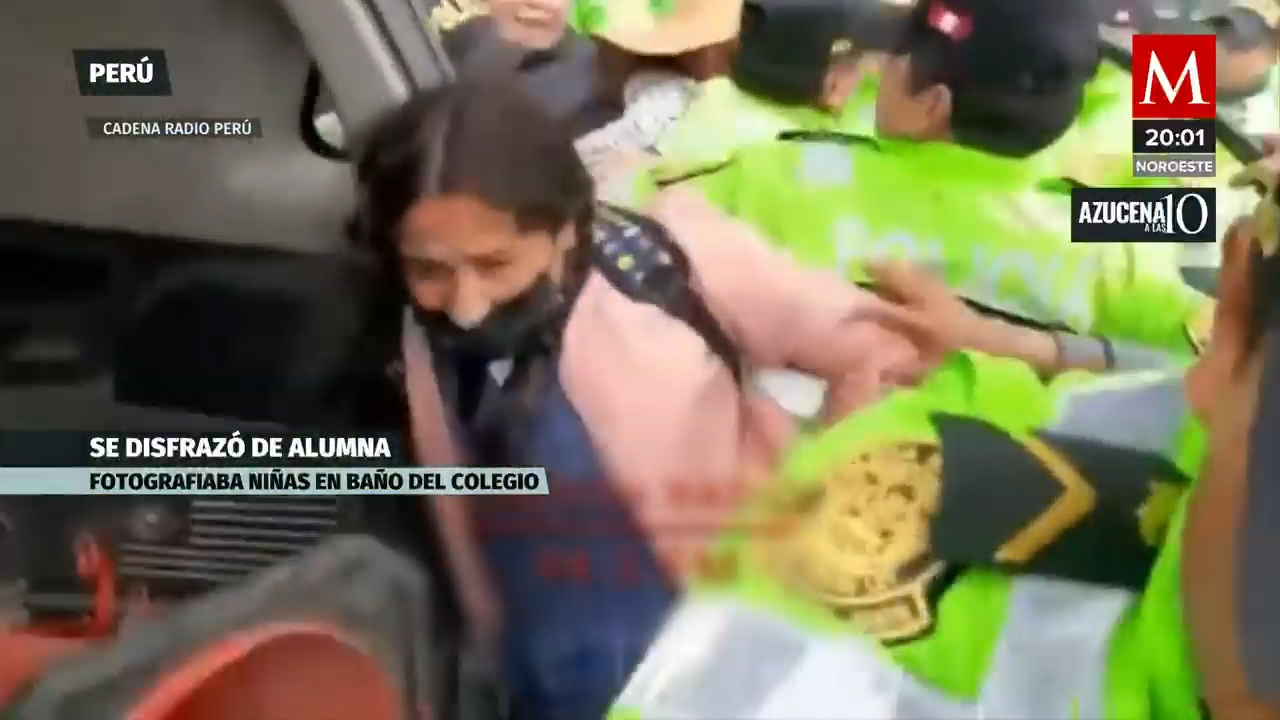 Padres de familia intentan linchar a hombre detenido por tomar fotos a menores en baños