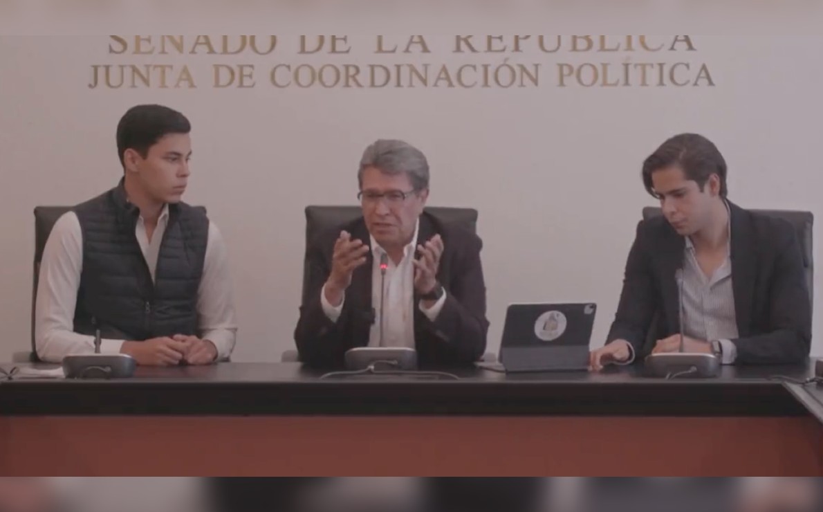 Ricardo Monreal desde inauguración del Parlamento Juvenil