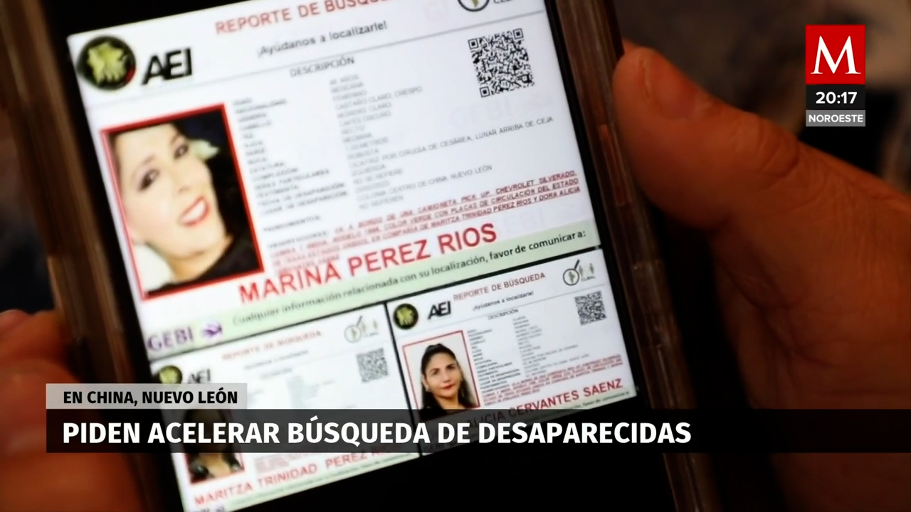 Familiares de mujeres desaparecidas en China, NL, mantienen la esperanza