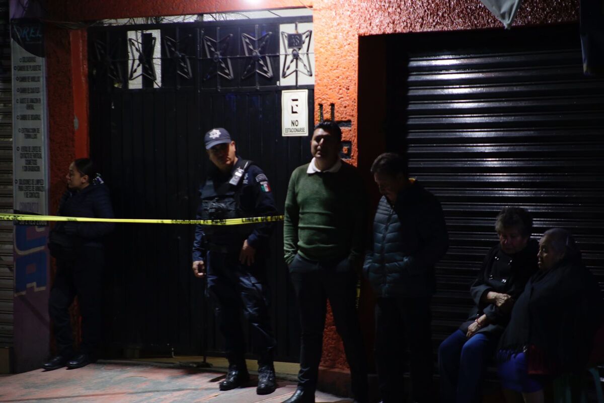 Lugar de los hechos acordonado por elementos de la Policía Municipal (Especial)