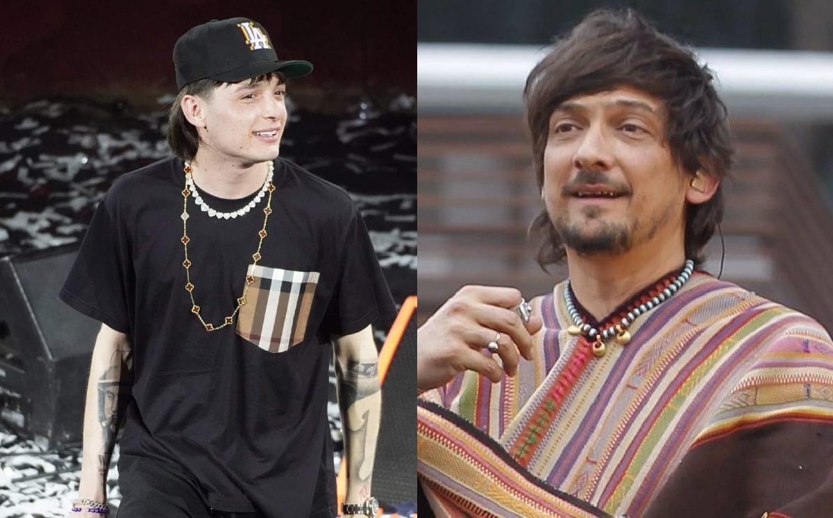 ¿León Larregui y Peso Pluma podrían colaborar?