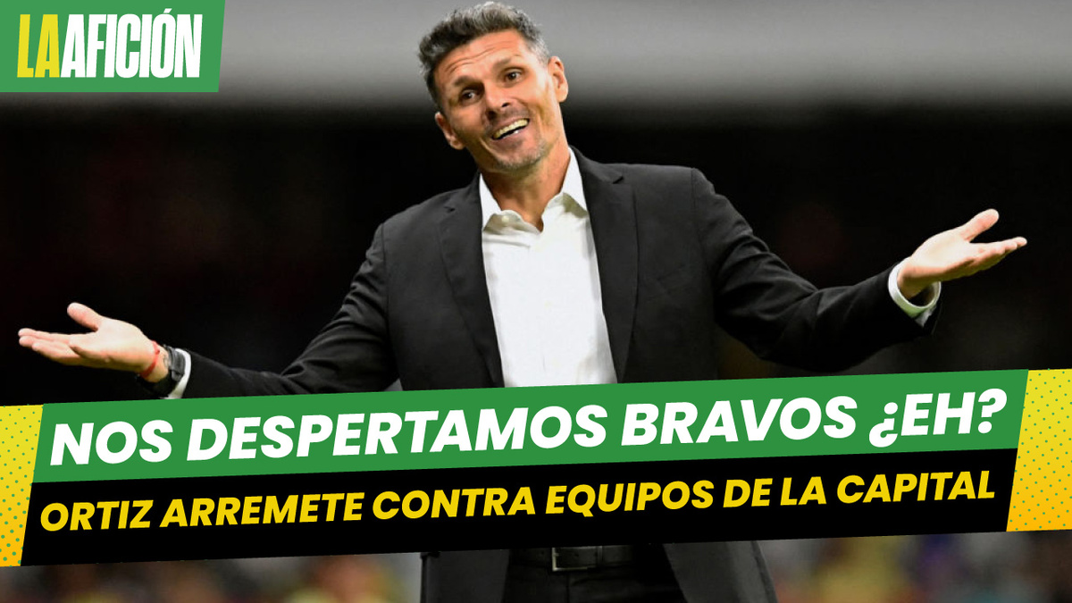 Fuertes declaraciones de Fernando Ortiz tras empate contra Pumas