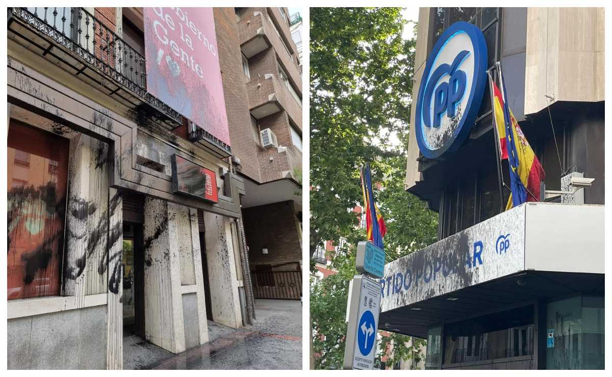 Las sedes de los partidos tras el ataque.