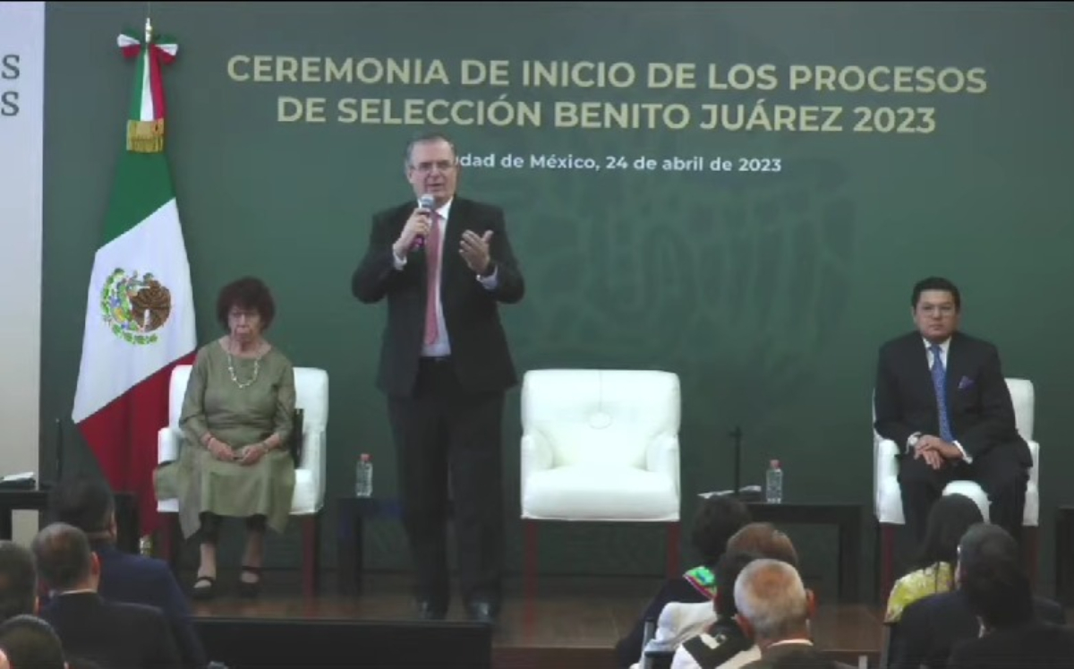 Marcelo Ebrard da inicio a procesos de selección Benito Juárez 2023