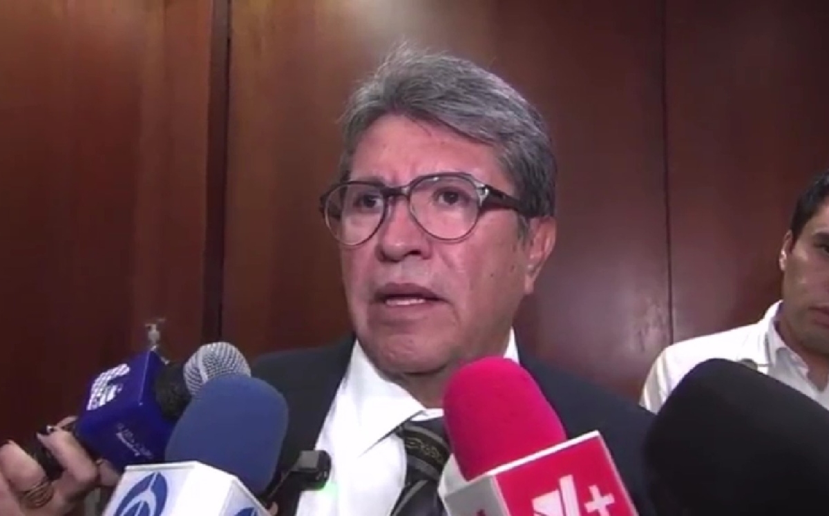 Ricardo Monreal confirma que el covid-19 de AMLO está controlado | Captura