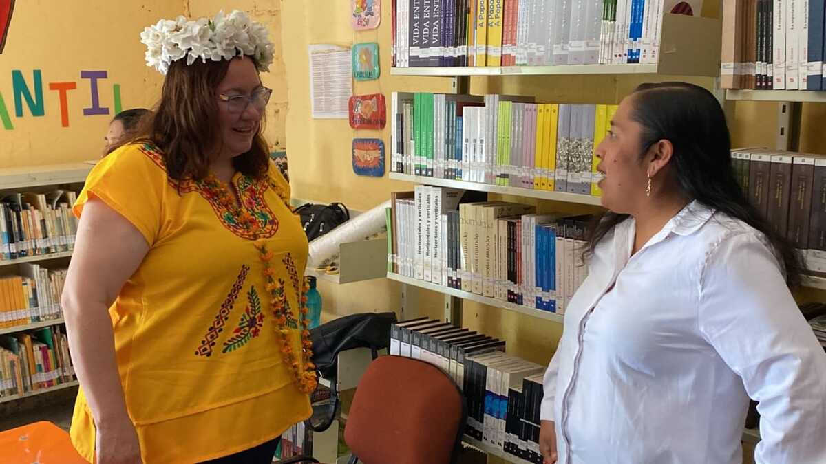 Tania Meza informó que estos espacios entrarán a la lista de beneficiados con internet gratuito (Cortesía)