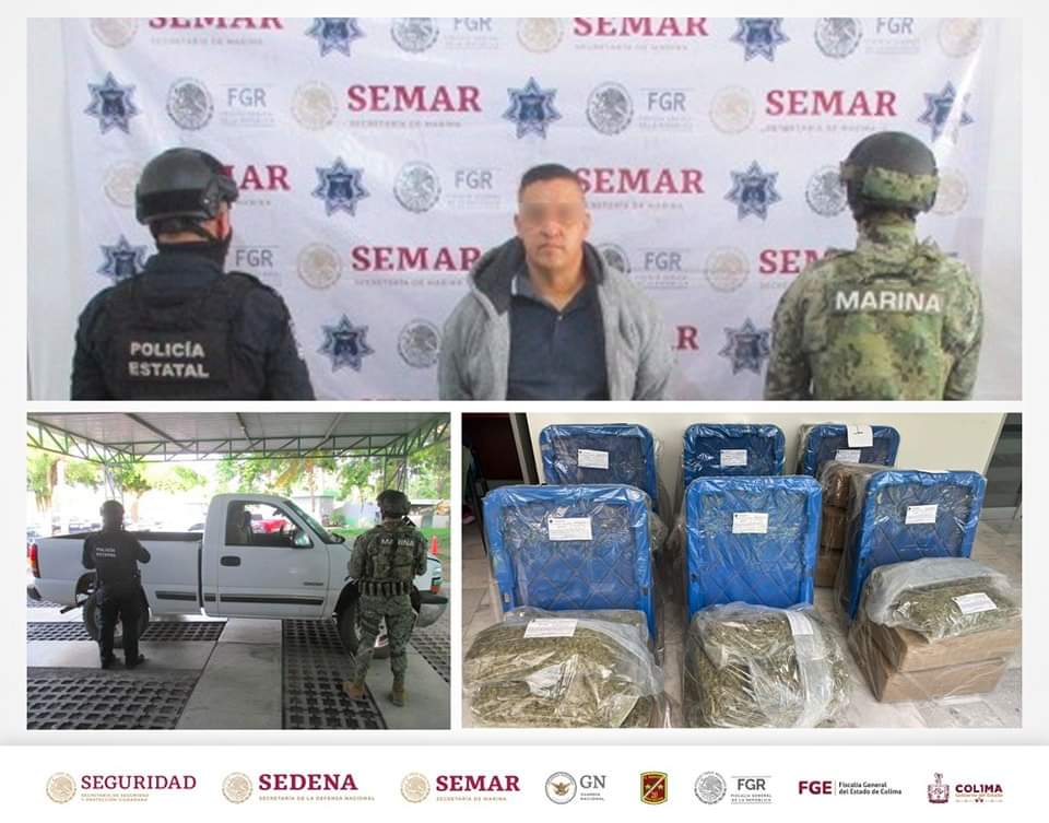 El detenido fue puesto a disposición de la autoridad correspondiente.