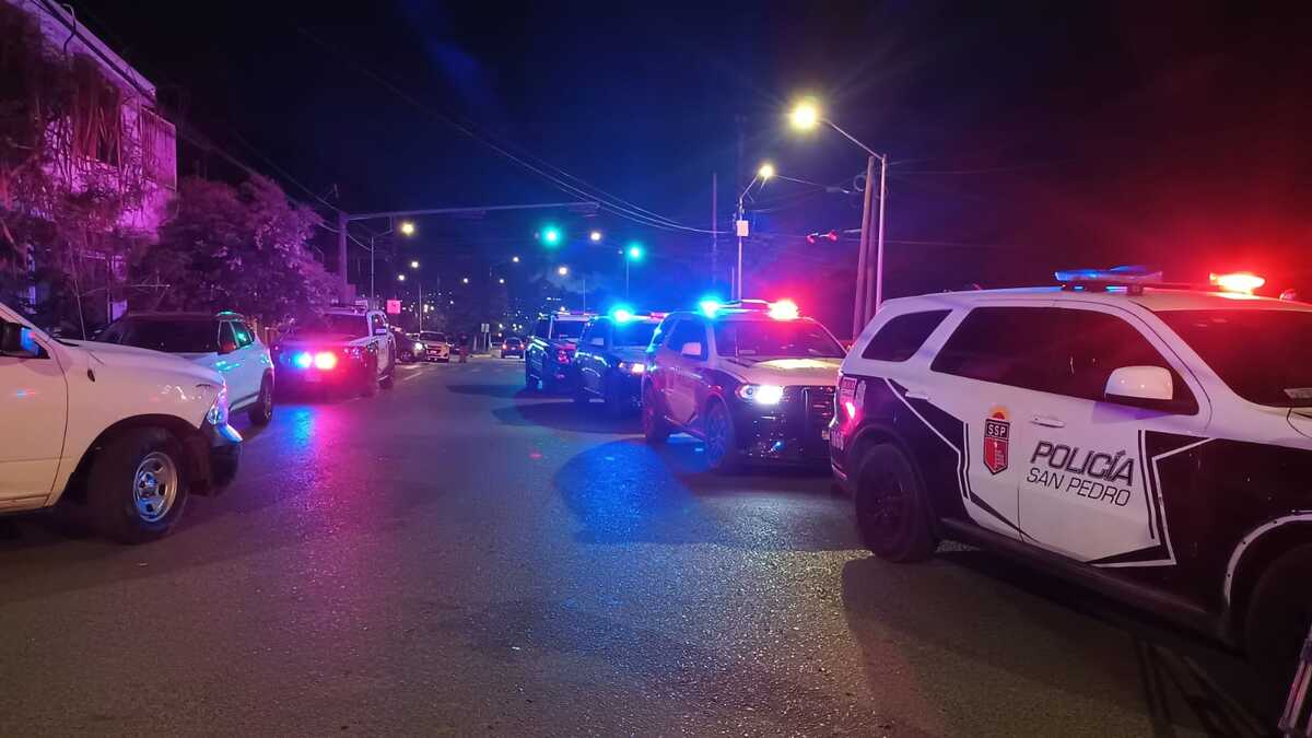 Elementos de la Secretaría de Seguridad de San Pedro ya investigan el hecho. Foto: Israel Santacruz