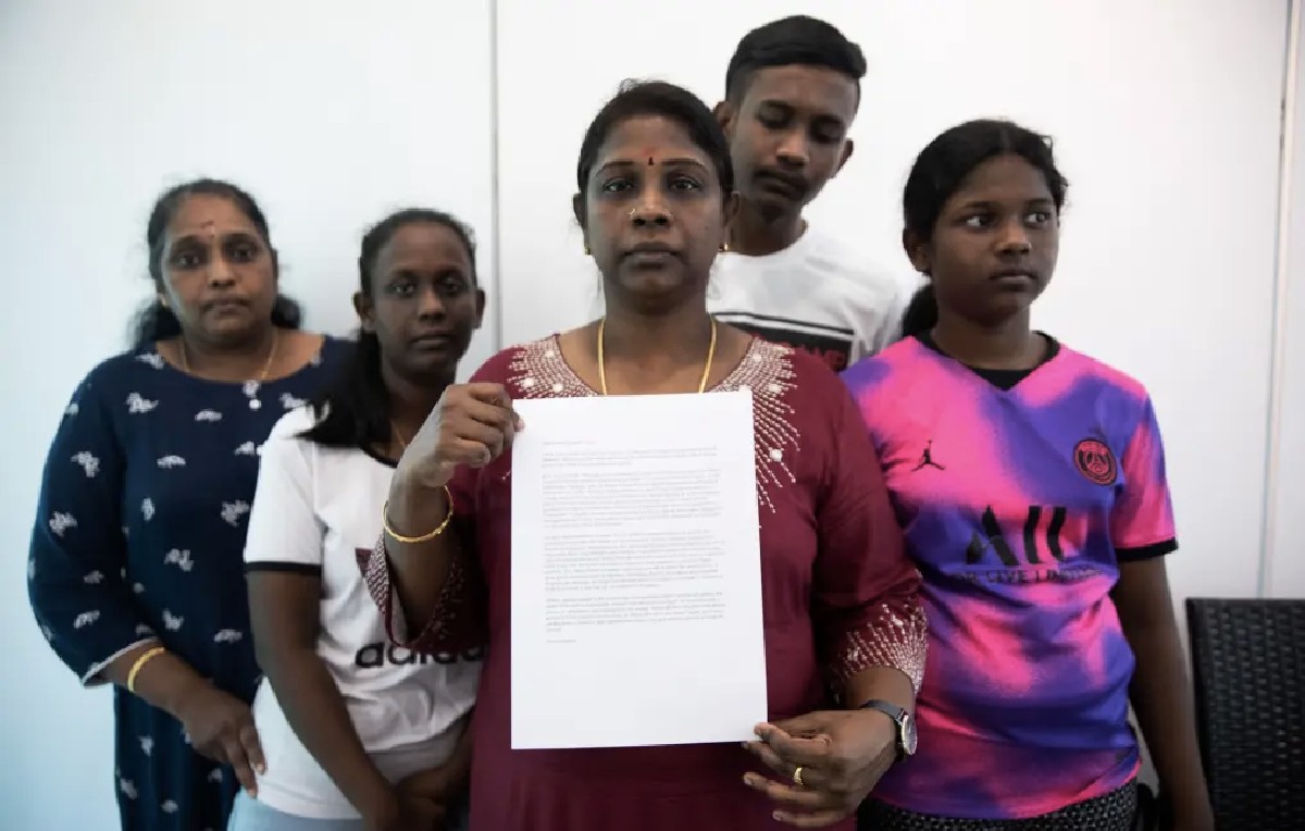 Familia de Tangaraju Suppiah (EFE)