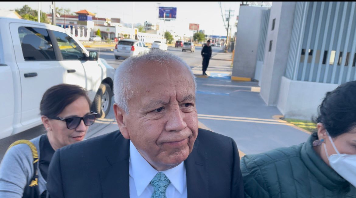 El funcionario llegó al Centro de Justicia Penal Federal de Ciudad Juárez. | José Antonio Belmont