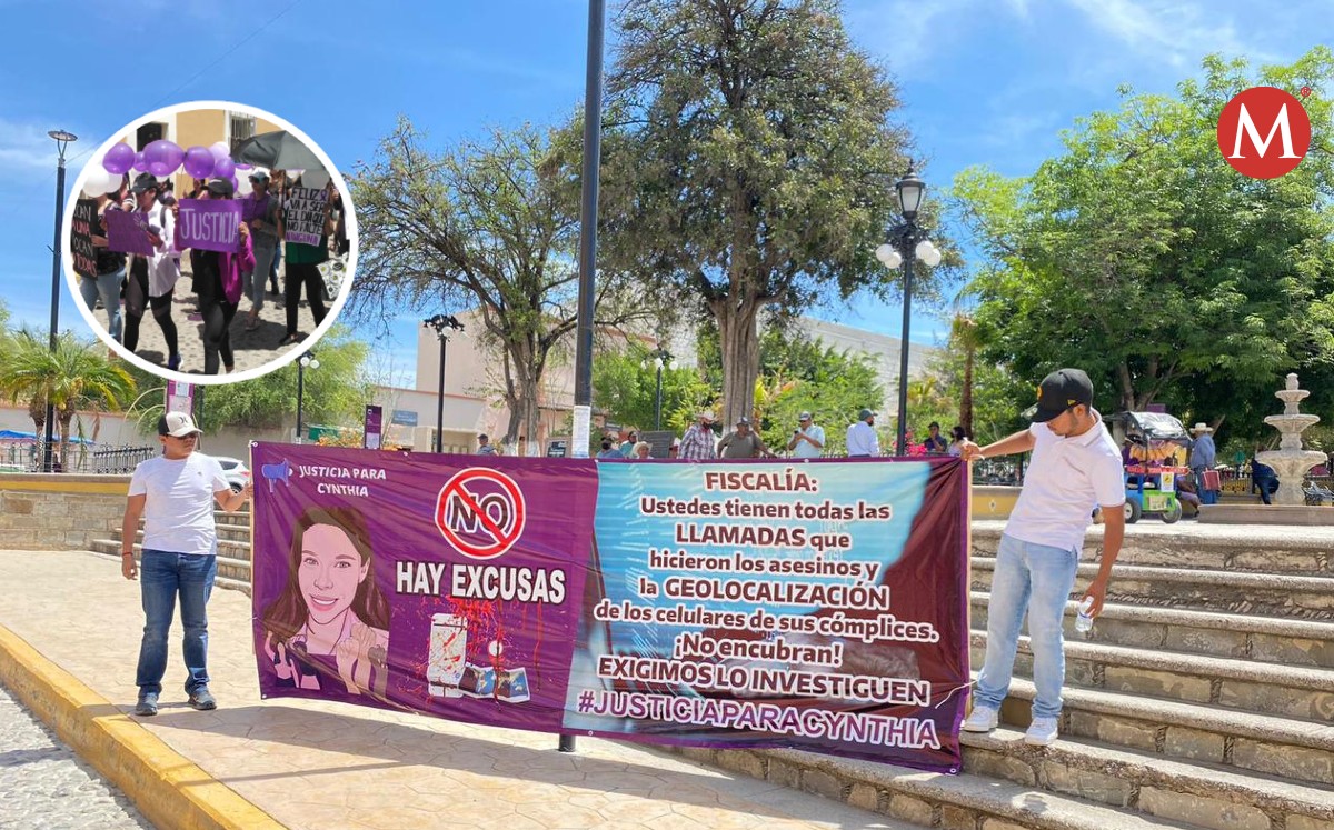 Con marcha exigen justicia para Cynthia, asesinada en Tula, Tamaulipas