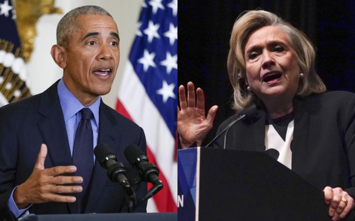 Obama y Hillary Clinton se vuelcan con Biden para la campaña a la reelección | AP