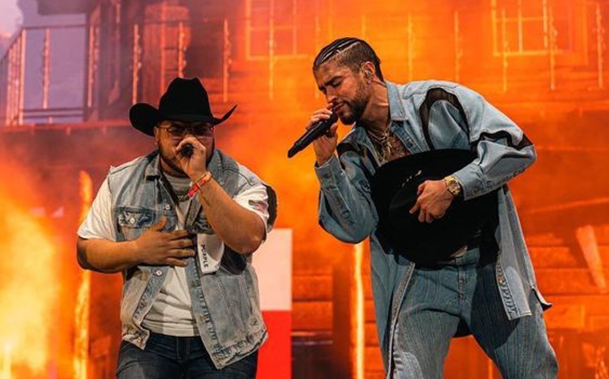 La banda se presentó en Coachella con el cantante / Instagram @sernasfilms_frontera