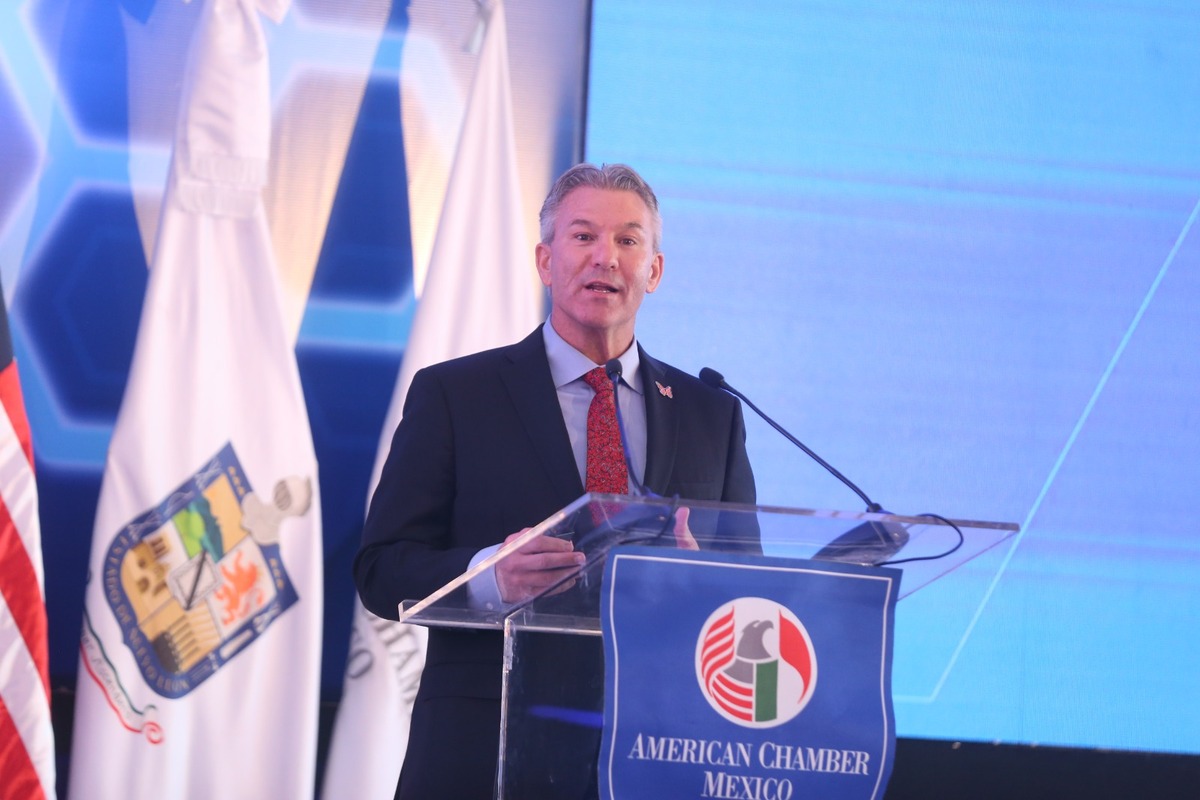 David Eaton, presidente de la Amcham, capítulo Monterrey. Foto: Raúl Palacios