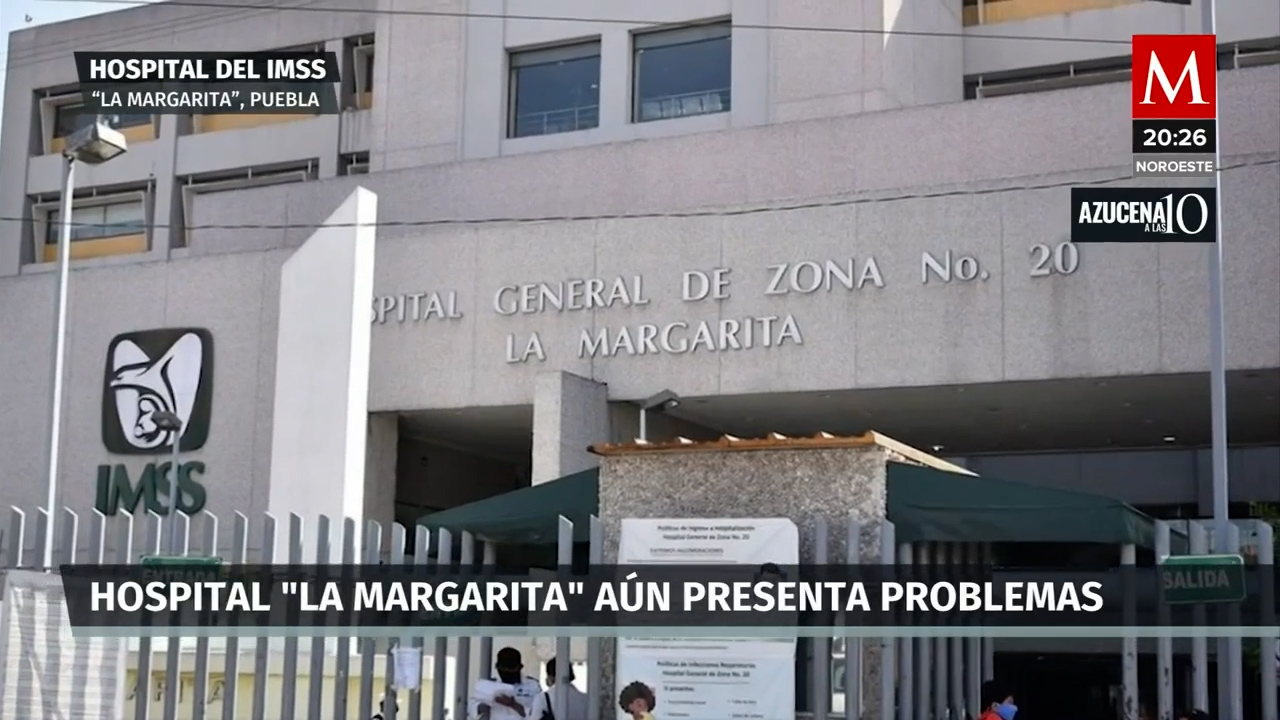 El Hospital de Zona 20 en Puebla sigue sin atención