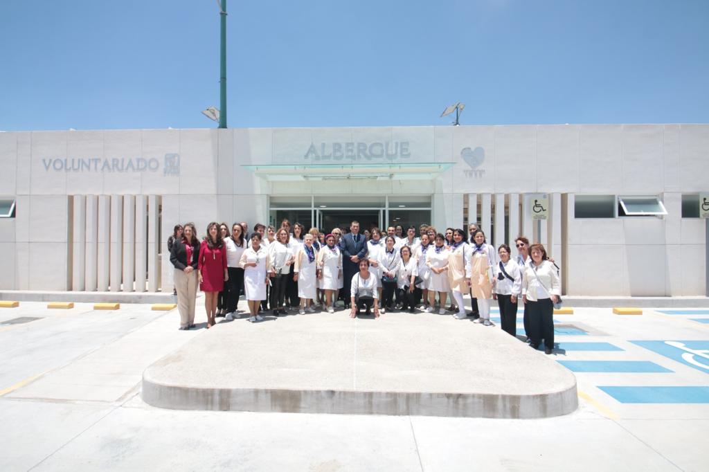 Inauguración del segundo albergue del IMSS en Pachuca (Cortesía)