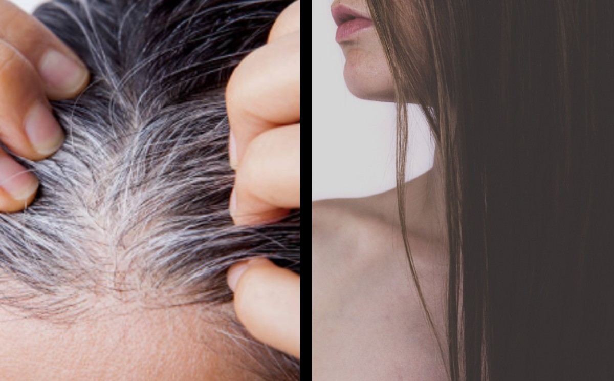 Canas en el cabello. | ESPECIAL
