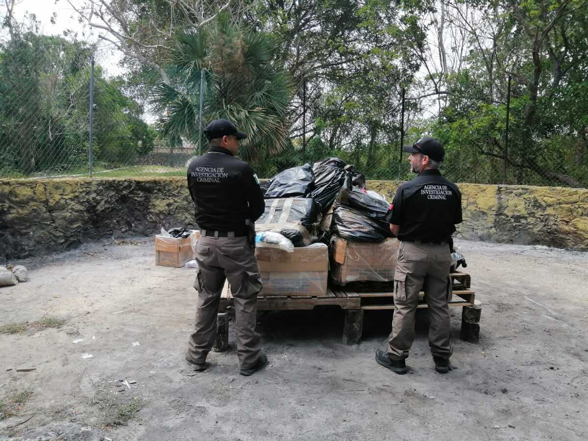 La Fiscalía General de la República (FGR) aseguró más de 300 kg de diversos narcóticos (Especial)