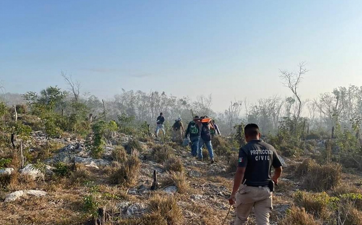 Incendios forestales en Tulum