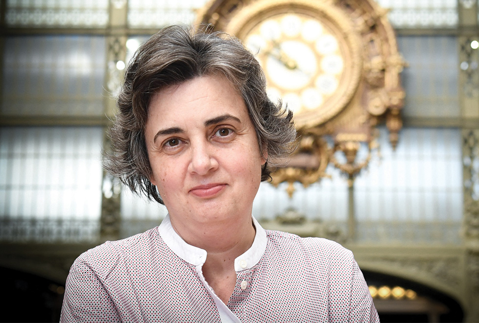 Laurence des Cars, presidenta y directora del Museo Louvre