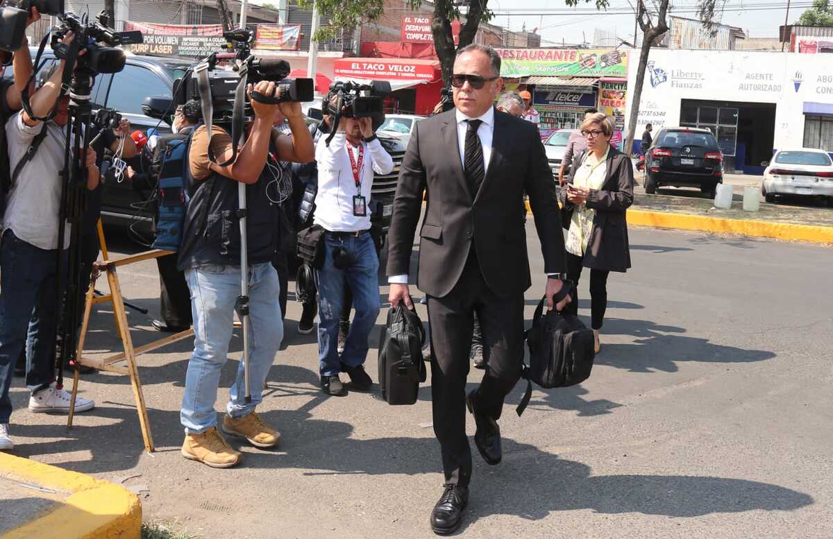 Miguel Ontiveros, abogado del ex director de Pemex.| Javier Ríos