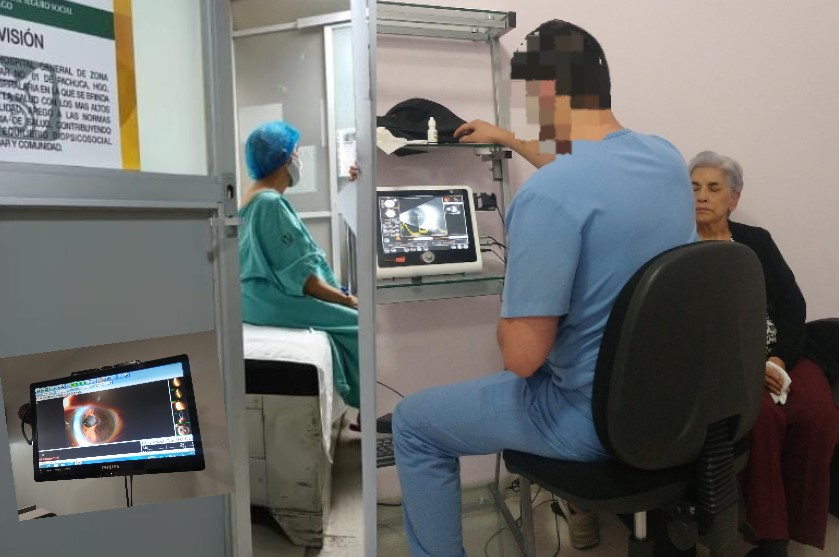 La paciente, de edad adulta, en sus estudios en el IMSS y el médico particular. (Especial)