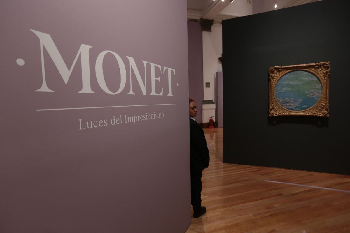 Recorrido por la exposición 'Monet. Luces del impresionismo'. (Foto: Jesús Quintanar)