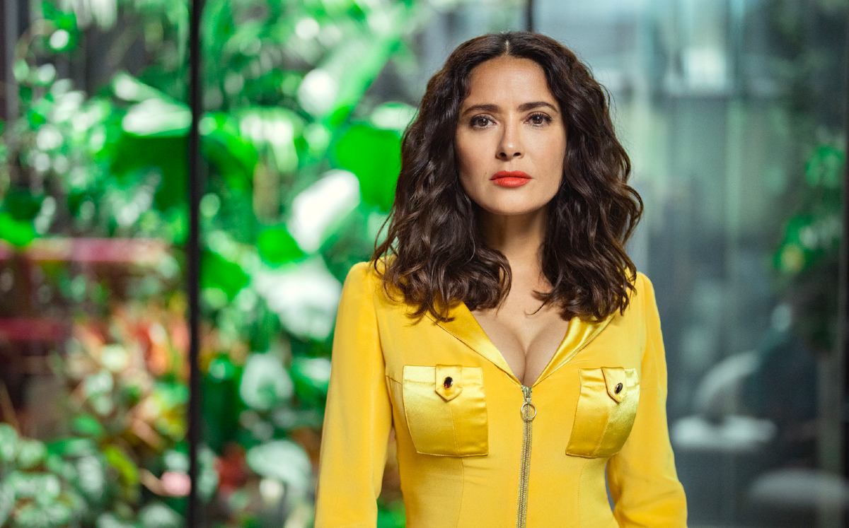 Salma Hayek para 'Black Mirror'. / Twitter