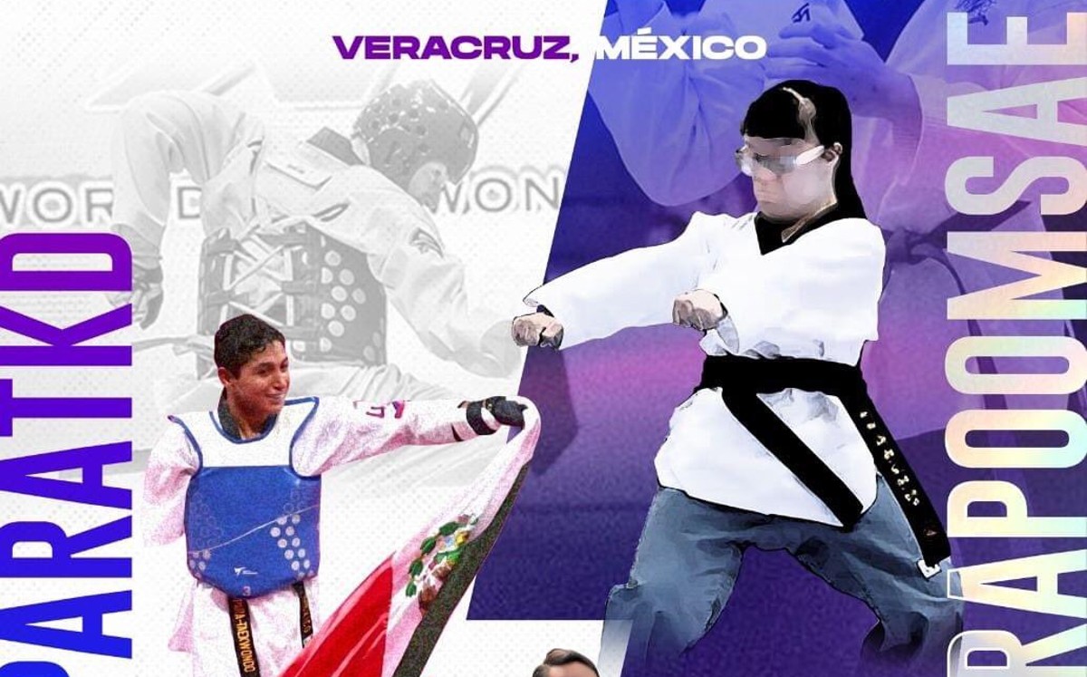 Campeonato Mundial de Parataekwondo se celebrará en Veracruz (Twitter @WorldParaTKD)