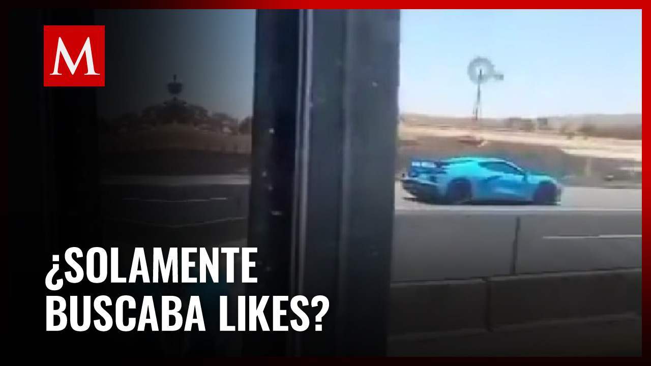 Captan a supuesto youtuber manejando en sentido contrario en autopista de Guadalajara