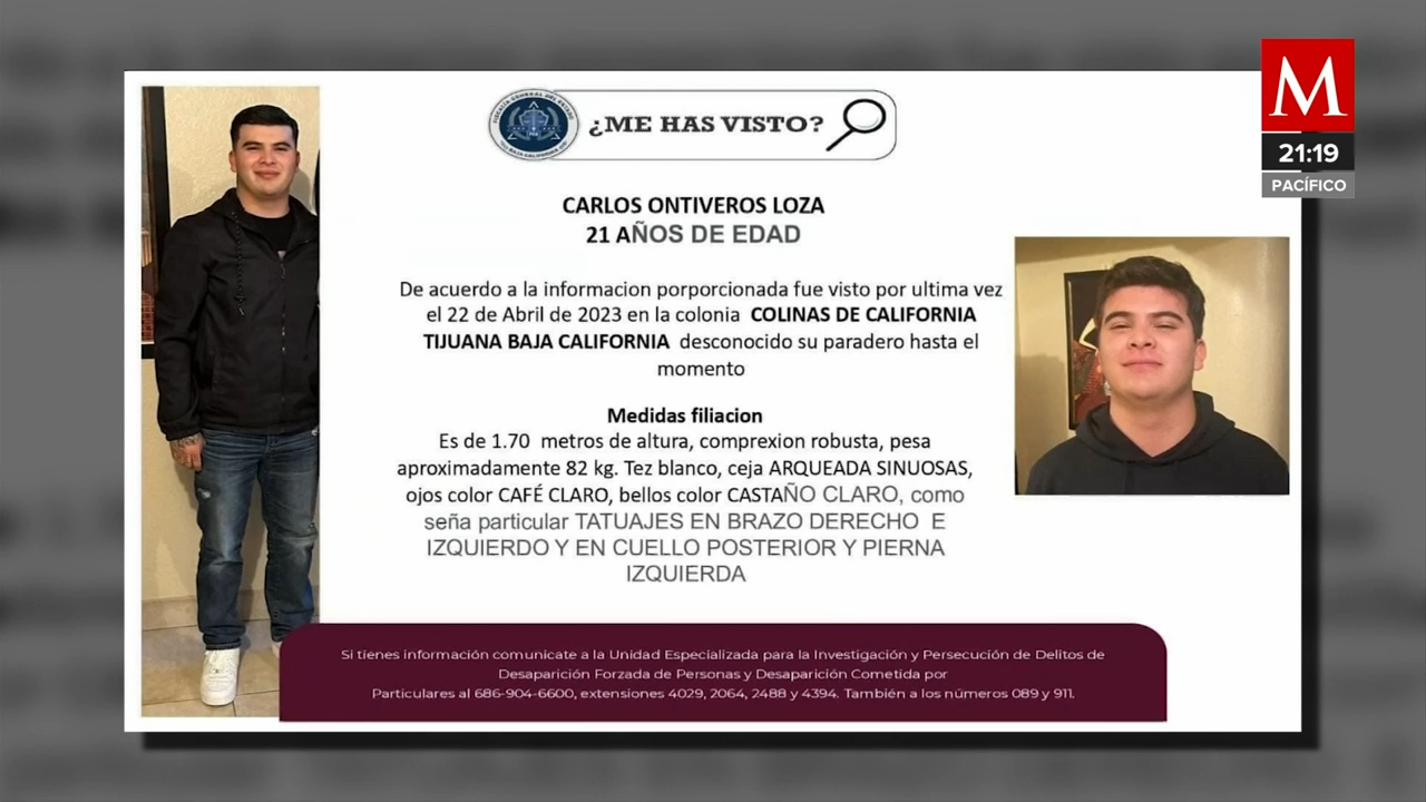 Ex fiscal de Baja California investiga desaparición de su hijo
