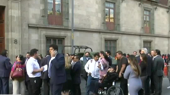 El presidente AMLO y senadores, tendrán una reunión en Palacio Nacional; CdMx