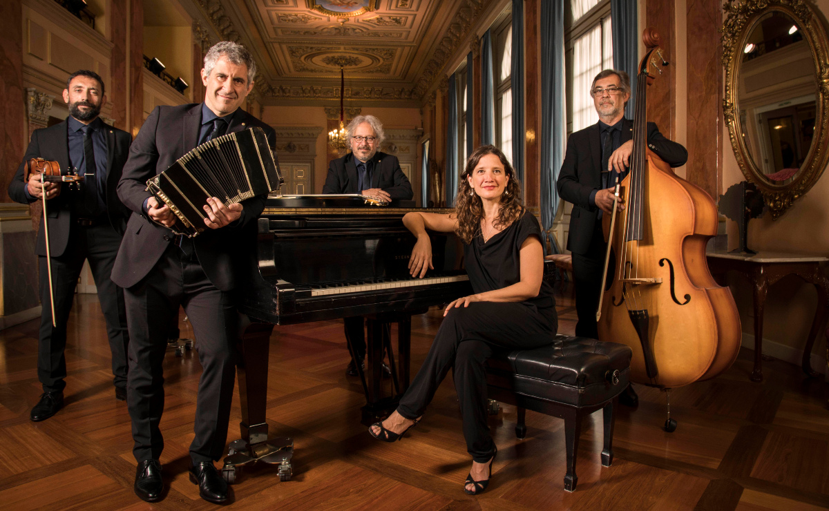 Quinteto Astor Piazzolla. (Foto: Mauricio Vélez)