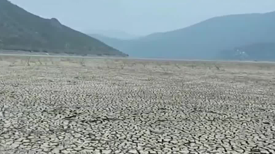 Se registra sequía en el lago de Metztitlán y ha provocado un grave problema de salud en el pueblo