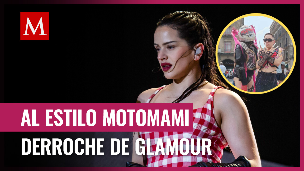 ¡Al estilo 'Motomami'! Estos son los mejores looks del concierto de Rosalía en el Zócalo