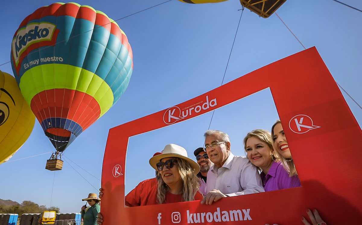 Gobernador de Sinaloa, considera un éxito el Festival del Globo