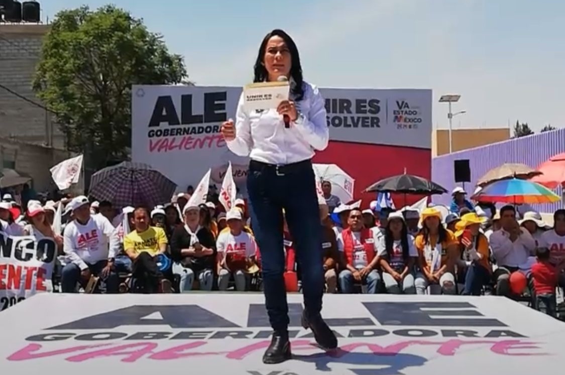 No hay municipios pequeños, vamos a ganar desde Atenco hasta Ecatepec: Alejandra Del Moral. Especial