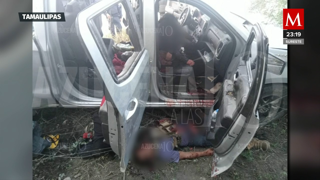 Se registraron fuertes enfrentamientos entre autoridades y delincuentes en Tamaulipas