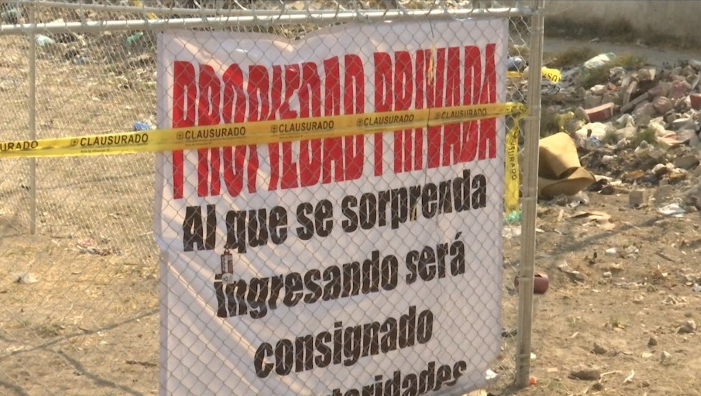 Desalojan de manera arbitraria a seis familias de predio en El Tizate (Dalia Rojas)