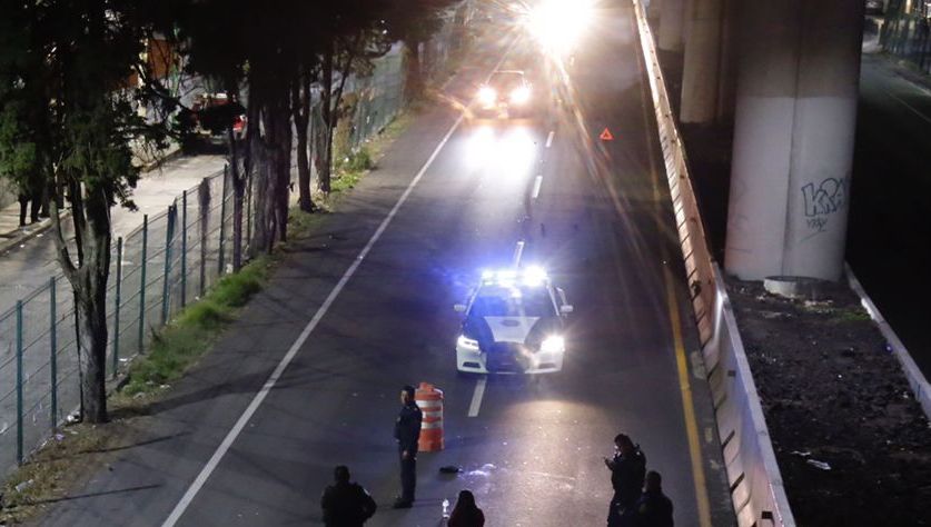 La persona que lo atropelló huyó del lugar.