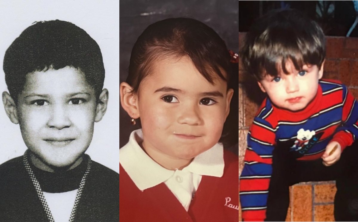 Martí Batres, Alejandra del Moral y Samuel García de niños | Especial