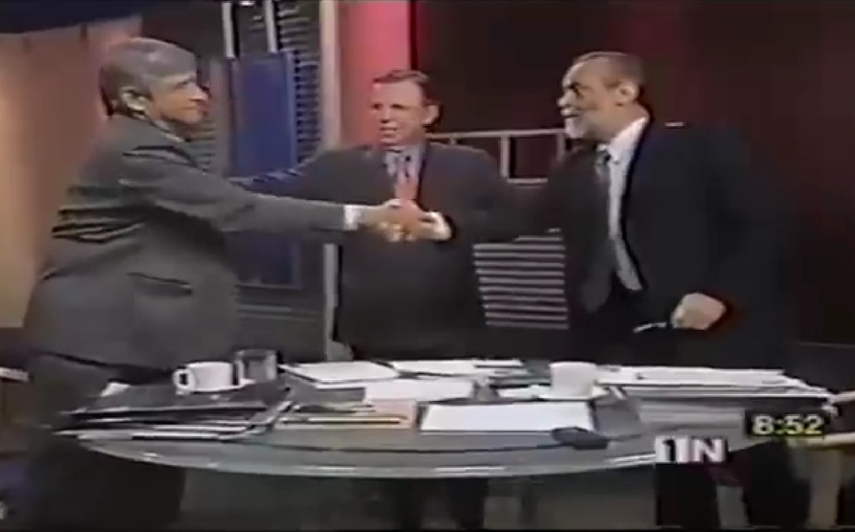 "Va por los que no habían nacido": AMLO desea feliz Día del Niño con video de debate con Fernández de Cevallos. | Captura
