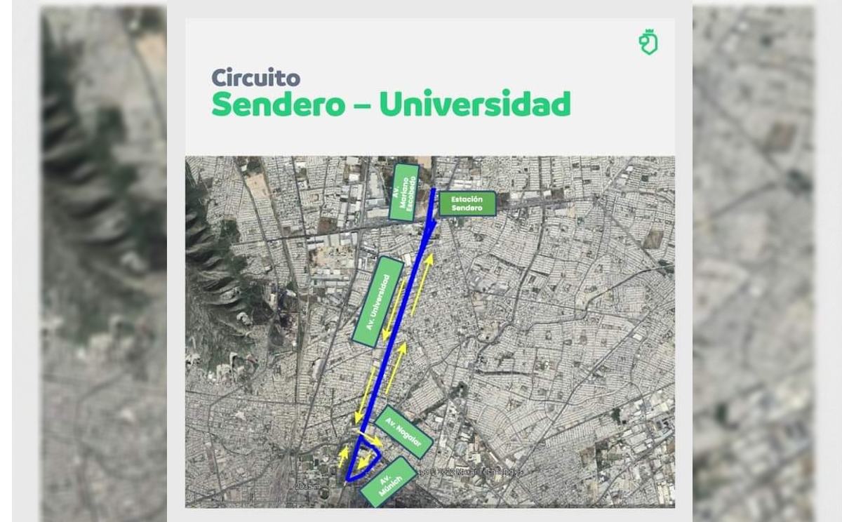 El servicio de autobús emergente ya no llegará a General Anaya. Foto: Especial