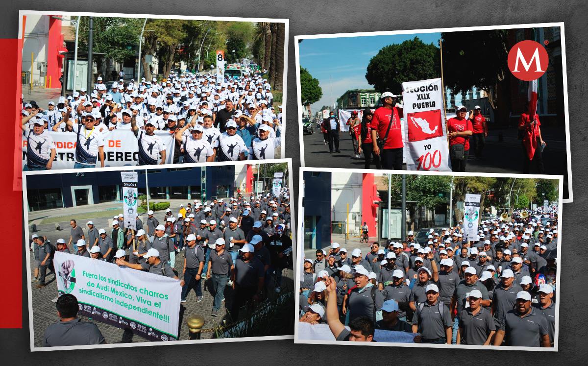 Desfile de Día del Trabajo en Puebla | Melanie Torres