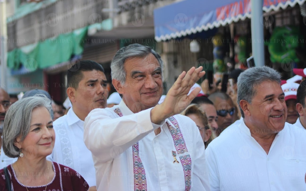 Gobernador de Tamaulipas, Américo Villarreal. (Sergio Sánchez)